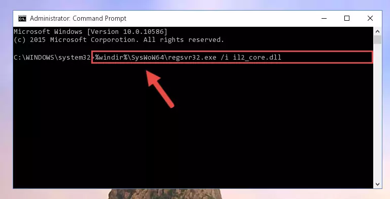 Uninstalling the broken registry of the Il2_core.dll library from the Windows Registry Editor (for 64 Bit)