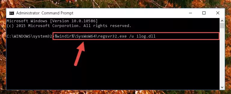 Creating a clean registry for the Ilog.dll file (for 64 Bit)
