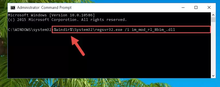 Creating a clean registry for the Im_mod_rl_8bim_.dll library (for 64 Bit)