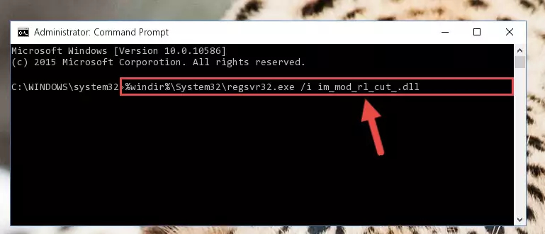 Creating a clean registry for the Im_mod_rl_cut_.dll file (for 64 Bit)