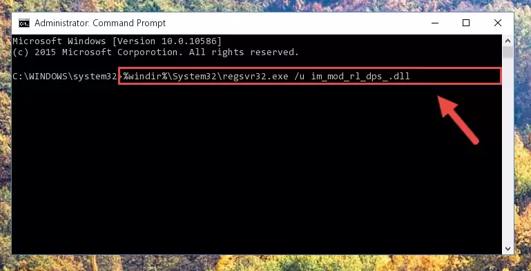 Extracting the Im_mod_rl_dps_.dll library