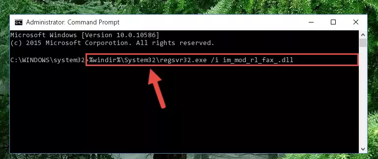 Creating a clean and good registry for the Im_mod_rl_fax_.dll library (64 Bit için)
