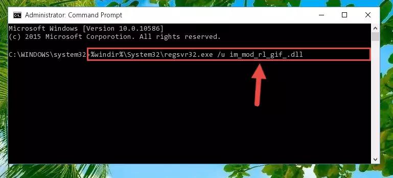 Extracting the Im_mod_rl_gif_.dll library