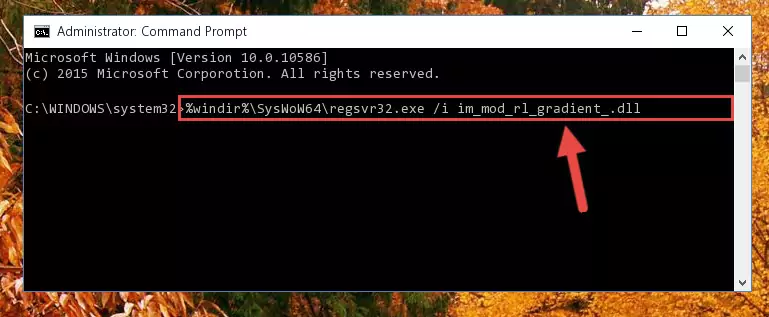 Uninstalling the Im_mod_rl_gradient_.dll file's problematic registry from Regedit (for 64 Bit)