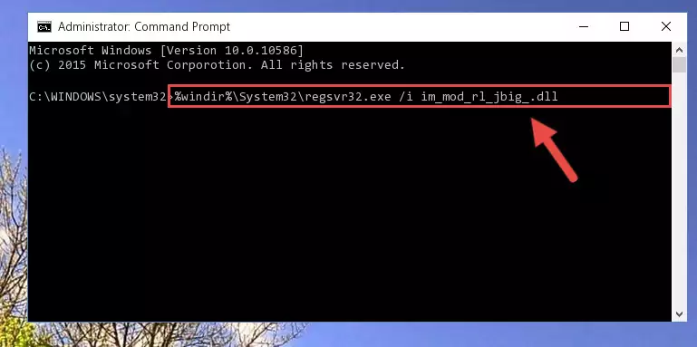 Creating a clean registry for the Im_mod_rl_jbig_.dll library (for 64 Bit)