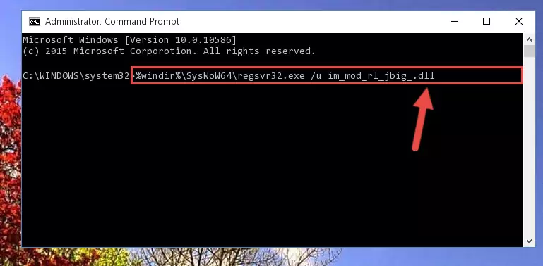Making a clean registry for the Im_mod_rl_jbig_.dll library in Regedit (Windows Registry Editor)