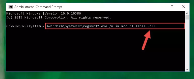 Extracting the Im_mod_rl_label_.dll file