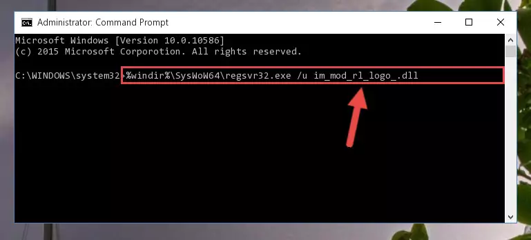 Creating a clean registry for the Im_mod_rl_logo_.dll file (for 64 Bit)