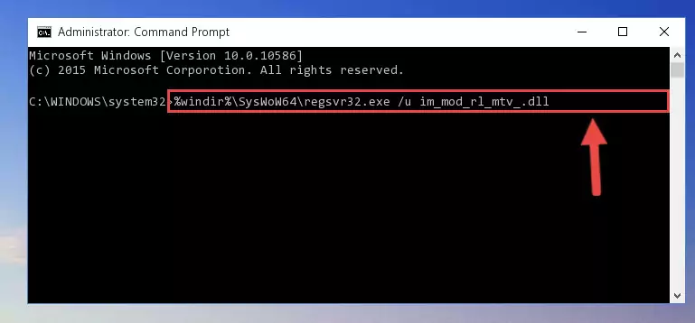 Making a clean registry for the Im_mod_rl_mtv_.dll library in Regedit (Windows Registry Editor)