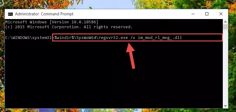Creating a clean registry for the Im_mod_rl_mvg_.dll library (for 64 Bit)