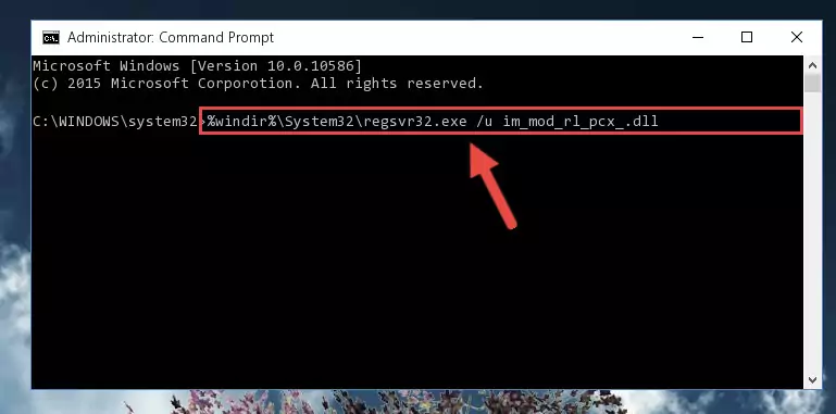 Extracting the Im_mod_rl_pcx_.dll library