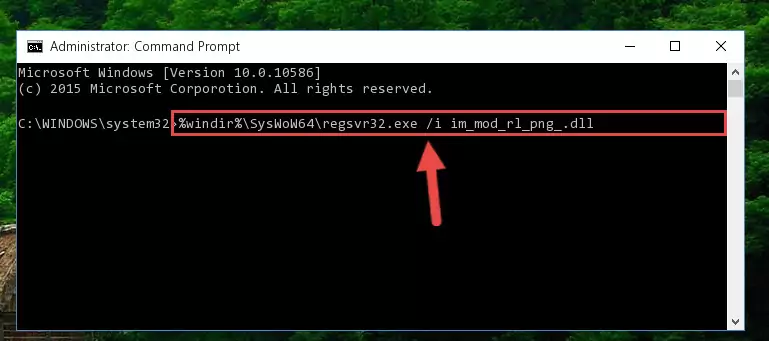 Uninstalling the Im_mod_rl_png_.dll library's problematic registry from Regedit (for 64 Bit)