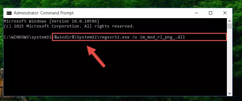 Making a clean registry for the Im_mod_rl_png_.dll library in Regedit (Windows Registry Editor)