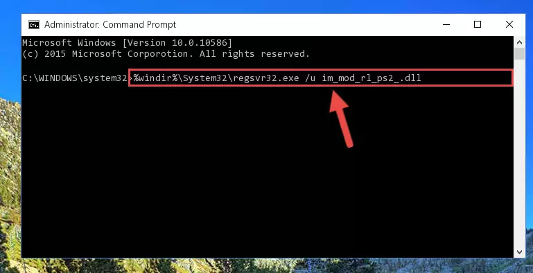 Extracting the Im_mod_rl_ps2_.dll file
