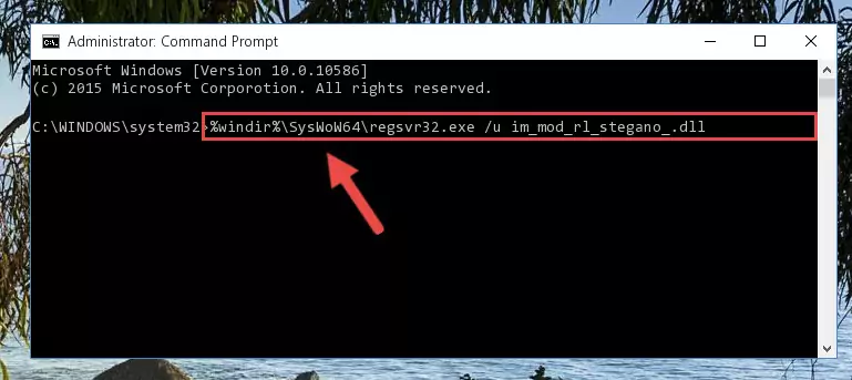 Creating a clean and good registry for the Im_mod_rl_stegano_.dll library (64 Bit için)