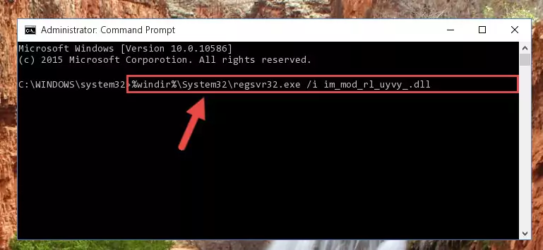 Creating a clean registry for the Im_mod_rl_uyvy_.dll file (for 64 Bit)