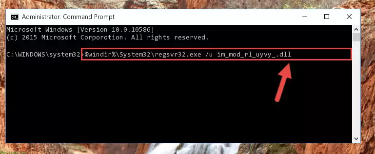 Extracting the Im_mod_rl_uyvy_.dll file