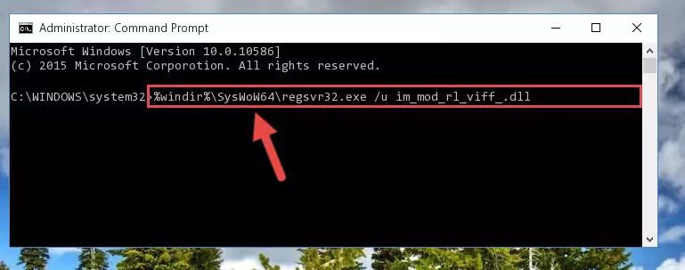 Creating a clean and good registry for the Im_mod_rl_viff_.dll file (64 Bit için)