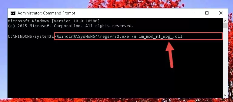 Making a clean registry for the Im_mod_rl_wpg_.dll file in Regedit (Windows Registry Editor)
