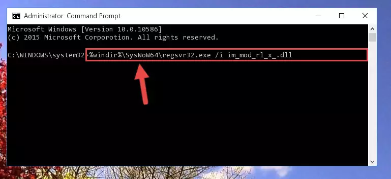 Uninstalling the Im_mod_rl_x_.dll file's broken registry from the Registry Editor (for 64 Bit)