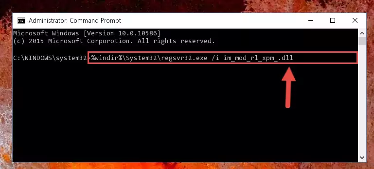 Creating a clean and good registry for the Im_mod_rl_xpm_.dll file (64 Bit için)