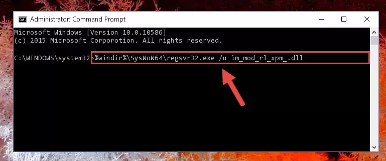 Making a clean registry for the Im_mod_rl_xpm_.dll file in Regedit (Windows Registry Editor)