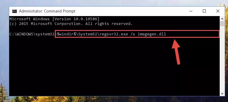 Creating a new registry for the Imagegen.dll library