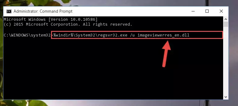 Making a clean registry for the Imageviewerres_en.dll file in Regedit (Windows Registry Editor)