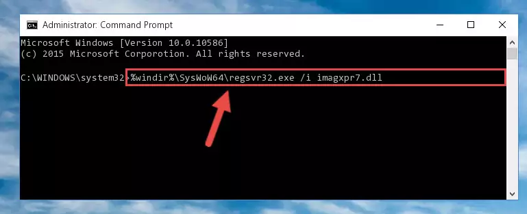 Uninstalling the Imagxpr7.dll library's problematic registry from Regedit (for 64 Bit)