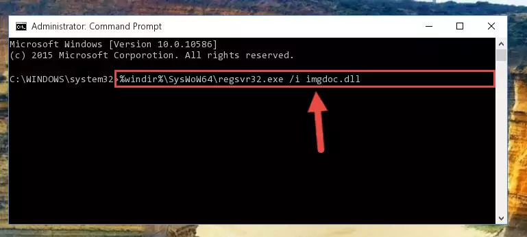 Uninstalling the Imgdoc.dll library's problematic registry from Regedit (for 64 Bit)