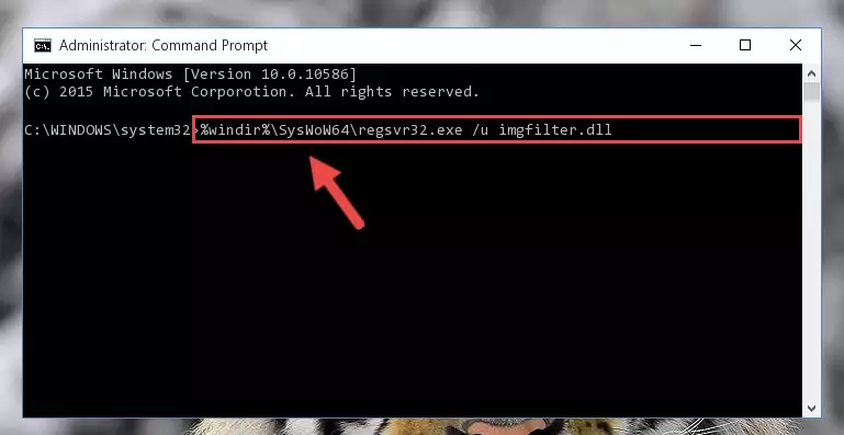 Making a clean registry for the Imgfilter.dll library in Regedit (Windows Registry Editor)