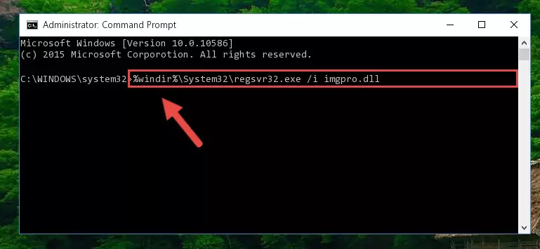 Creating a clean and good registry for the Imgpro.dll file (64 Bit için)