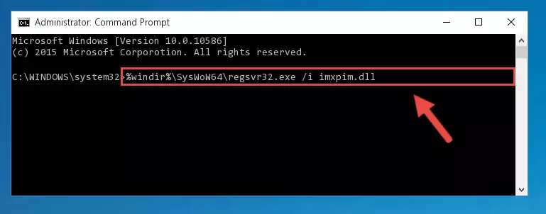 Uninstalling the broken registry of the Imxpim.dll library from the Windows Registry Editor (for 64 Bit)