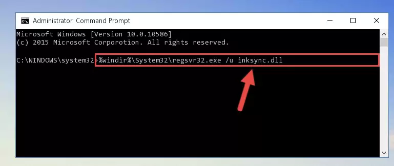 Making a clean registry for the Inksync.dll library in Regedit (Windows Registry Editor)