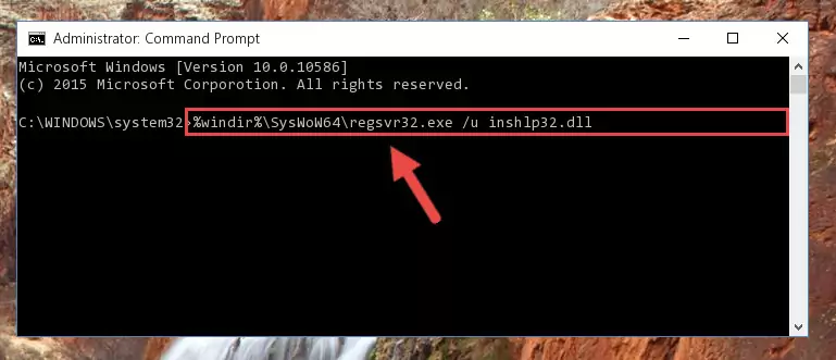 Creating a clean and good registry for the Inshlp32.dll file (64 Bit için)
