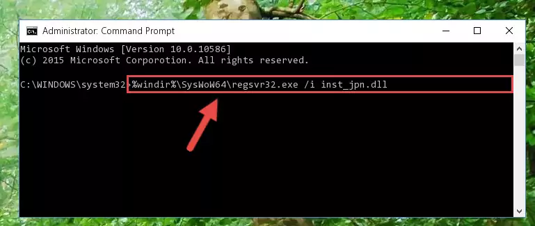 Uninstalling the Inst_jpn.dll file's problematic registry from Regedit (for 64 Bit)