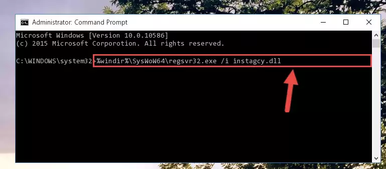 Uninstalling the Instagcy.dll library's problematic registry from Regedit (for 64 Bit)
