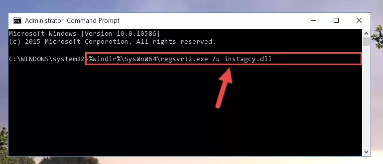 Creating a clean registry for the Instagcy.dll library (for 64 Bit)