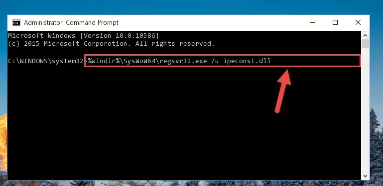 Creating a clean registry for the Ipeconst.dll file (for 64 Bit)