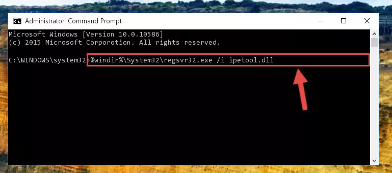 Creating a clean registry for the Ipetool.dll file (for 64 Bit)