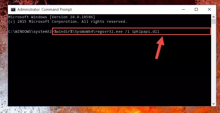 Uninstalling the broken registry of the Iphlpapi.dll file from the Windows Registry Editor (for 64 Bit)
