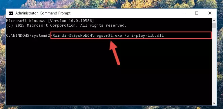 Creating a new registry for the I-play-lib.dll library in the Windows Registry Editor
