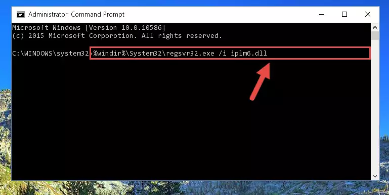 Cleaning the problematic registry of the Iplm6.dll library from the Windows Registry Editor