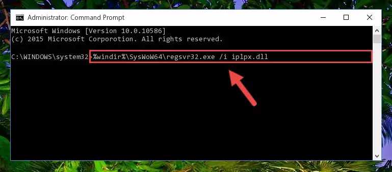 Uninstalling the Iplpx.dll file from the system registry