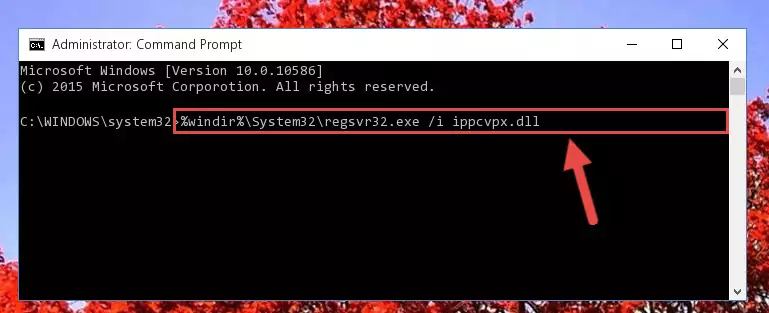 Cleaning the problematic registry of the Ippcvpx.dll file from the Windows Registry Editor