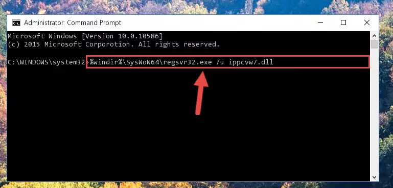 Making a clean registry for the Ippcvw7.dll file in Regedit (Windows Registry Editor)