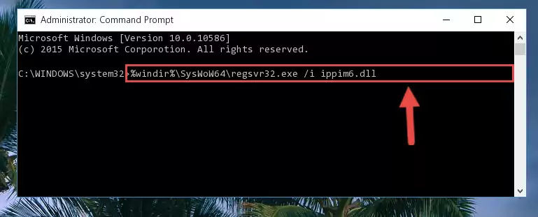 Uninstalling the broken registry of the Ippim6.dll library from the Windows Registry Editor (for 64 Bit)
