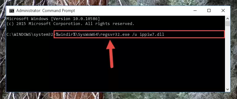 Creating a clean registry for the Ippiw7.dll file (for 64 Bit)