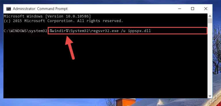 Making a clean registry for the Ippspx.dll file in Regedit (Windows Registry Editor)