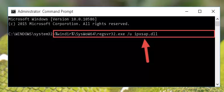 Creating a new registry for the Ipxsap.dll library